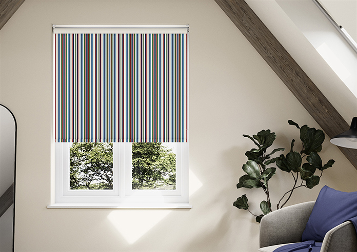 The British Stripe Co. Elizabeth, London No.1 - Twist&Fit Roller Blind - Image 3
